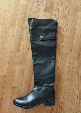 Чоботи ботфорти geanine leather.
