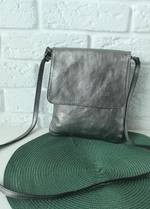 Vera pelle популярна сумочка. натуральна шкіра.