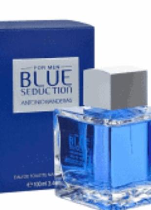 Туалетна вода для чоловіків antonio banderas blue seduction for men