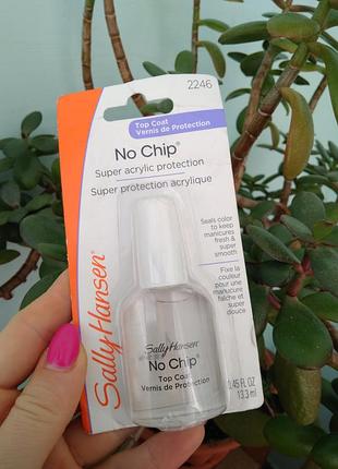 Sally hansen акрилове верхнє покриття лак топ проти сколів no chip acrylic top coat