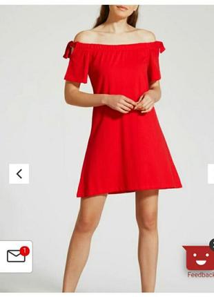 Платье красное matalan