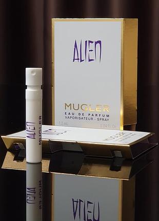 Оригінальний пробник thierry mugler alien eau de parfum _1,2ml
