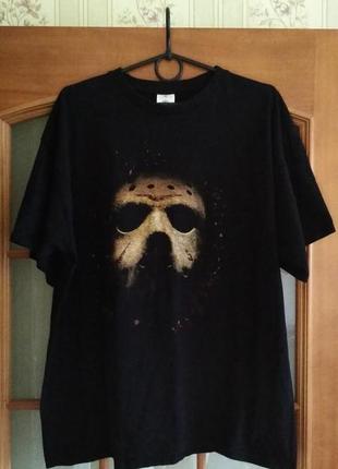 Чоловіча футболка джейсон вурхіз jason voorhees (l-xl) п'ятниця 13 friday