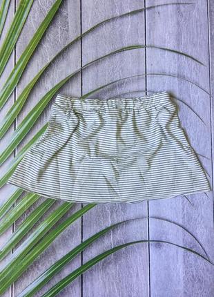 Летняя юбка асилуэта мини подростковая2 фото
