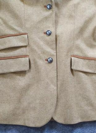 Винтажный жакет пиджак. германия. шерсть3 фото