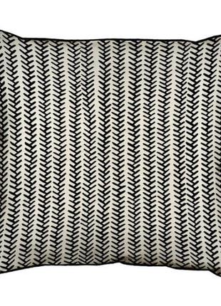 Подушка с мешковины modern 45x45 см (45phb_tfl007_bl)