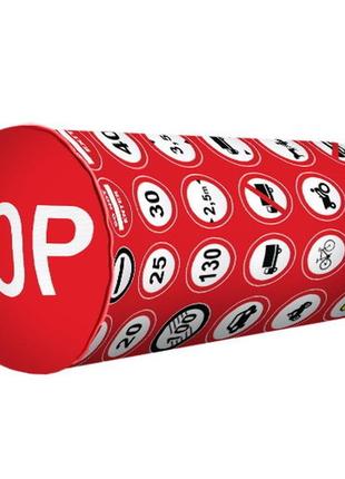 Подушка валик stop 42x18 см (pv_nw008)