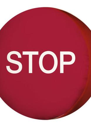 Подушка круглая stop (pp_15m001_kr)