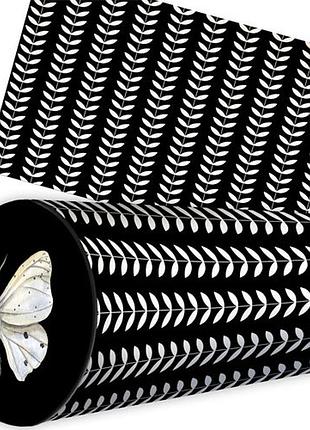 Подушка валик бабочка 42x18 см (pv_flora007)