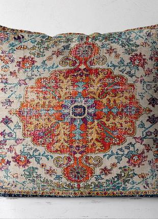 Подушка з принтом габардинова персидский узор 50x50 (5p_casa007)