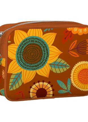 Сумка на ланцюжку cherie подсолнухи 21x17x7 см (che2_22s039_br)