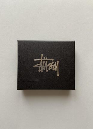 Гаманець stussy black box кошелек +подарунок брелок3 фото