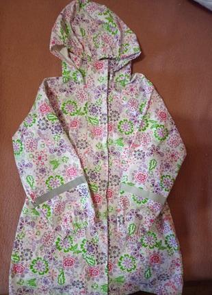 Плащ від дощу з світлоотбиваючими елементами на зріст 110/116