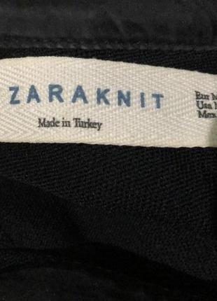 Стильная/модная блуза рубашка zara knit2 фото