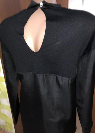 Стильная/модная блуза рубашка zara knit4 фото