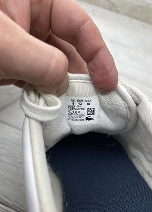 Мокасины lacoste 8