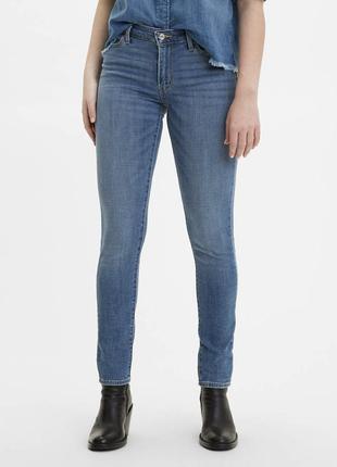 Оригінальні джинси скінні levi’s 711