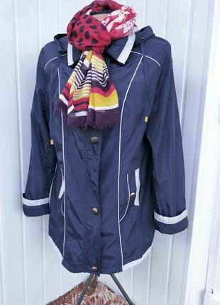 Легкая курточка-ветровка + шарф в подарок1 фото