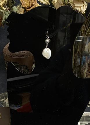 🇺🇸american vintage. винтажные серьги льдинки.