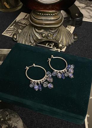 🇺🇸american vintage. вінтажні сережки.