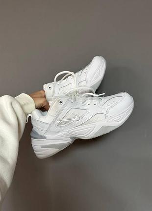 Кроссовки женские найк nike winter m2k tekno, кроссовки женские белые найк8 фото