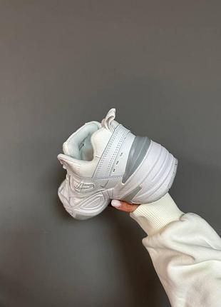 Кроссовки женские найк nike winter m2k tekno, кроссовки женские белые найк10 фото