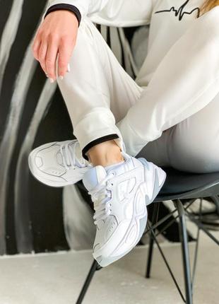Кроссовки женские найк nike winter m2k tekno, кроссовки женские белые найк6 фото