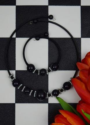 Бижутерия набор колье браслет подвеска бусы