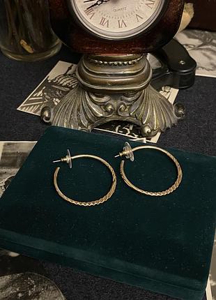 🇺🇸american vintage. винтажные серьги.