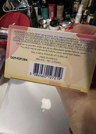 Парфюм lanvin sunny magnolia, новый, куплен на notino, 90 мл, снята только пленочка