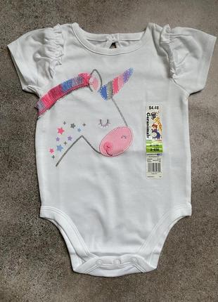 Боді garanimals 3/6, 6/9 m 5