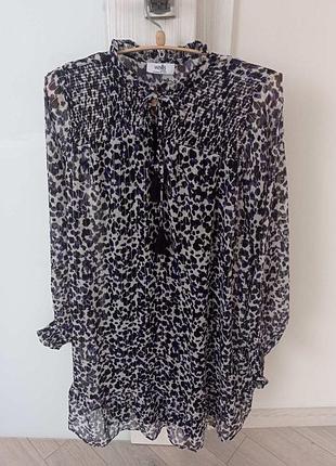 Шикарное шифоновое платье wallis ( англичанина)