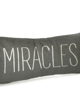 Подушка диванна оксамитова miracles 50x24 см (52bp_17ng033)1 фото