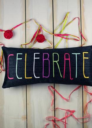 Подушка для дивана бархатная celebrate 50x24 см (52bp_17ng034)