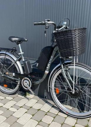 Електровелосипед 26" міський cubic-bike lido сірий 500 w 13ah 48в