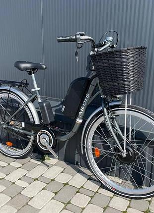 Електровелосипед 26" міський cubic-bike lido сірий 500 w 13ah 48в