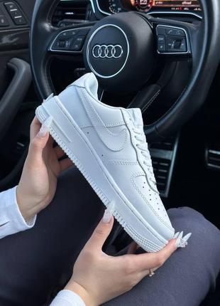 Женские кроссовки nike air force 1 low сlassic white premium