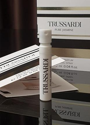 Оригинальный пробник trussardi pure jasmine eau de parfum_1,2ml