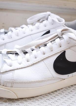 Шкіряні кеди кросівки кросівки мокасини снікерси nike р. 44 28 см