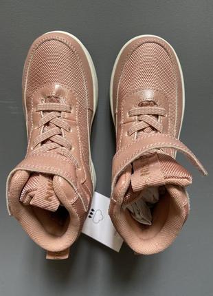 Утепленные кеды для девочки от h&m
