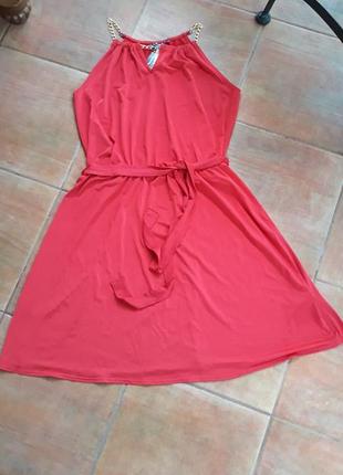 Платье с американской проймой