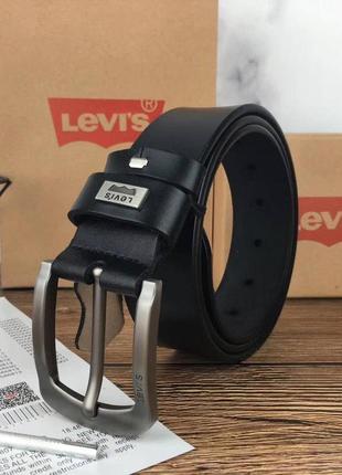 Подарочный набор levis мужской ремень черный