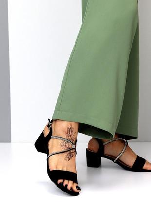 ❤️ босоножки со стразами