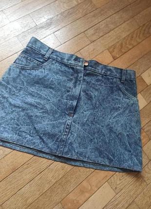 Джинсовая юбка
