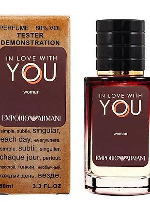 Парфуми in love with you tester lux, жіночий, 60 мл