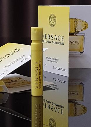 Оригинальный пробник versace yellow diamond eau de toilette_1ml