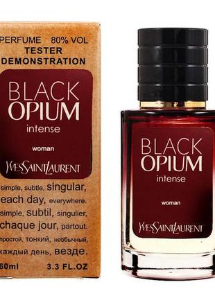 Парфюм black opium intense tester lux, женский, 60 мл