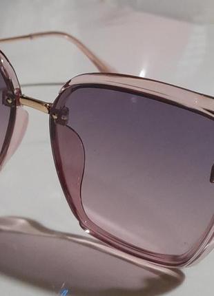 Окуляри сонцезахисні з поляризаціею  рожево бузкові