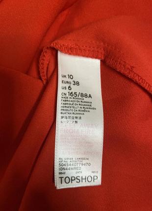 Оригинальное платье платье с узелком на животе topshop, м4 фото