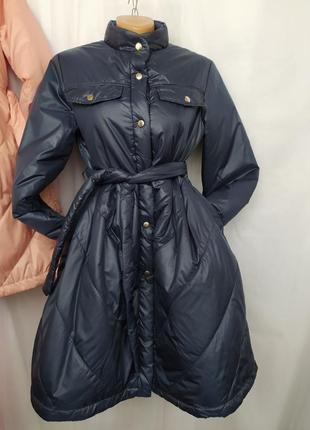 Підліткове пальто/куртка у трьох кольорах 
з поясом